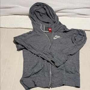 Nike Charcoal Full-Zip Hoodie